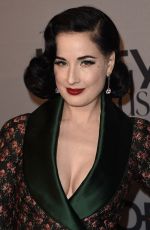 DITA VON TEESE at 2nd Annual Instyle Awards in Los Angeles 10/24/2016