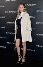 DYLAN PENN at Emporio Armani Fashion Show at Paris Fashion Week 10/03/2016