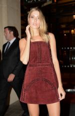 ELENA PERMINOVA Night Out in Paris 10/05/2016