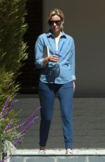 ELIZABETH BANKS Out and About in Los Angeles 10/03/2016