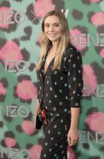 ELIZABETH OLSEN at Kenzo x H&M Launch Party in New York 10/19/2016