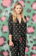 ELIZABETH OLSEN at Kenzo x H&M Launch Party in New York 10/19/2016