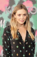 ELIZABETH OLSEN at Kenzo x H&M Launch Party in New York 10/19/2016