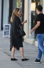 ELIZABETH OLSEN Oout and About in Los Angeles 10/06/2016