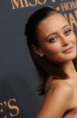 ELLA PURNELL at ‘Miss Peregrine’s Home for Peculiar Children’ Premiere in New York 09/26/2016