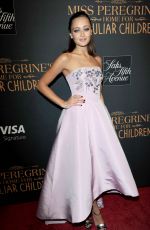 ELLA PURNELL at ‘Miss Peregrine’s Home for Peculiar Children’ Premiere in New York 09/26/2016