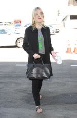 ELLE FANNING at Los Angeles international Airport 10/06/2016