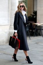ELLE MACPHERSON Out and About in London 10/25/2016