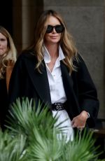 ELLE MACPHERSON Out and About in London 10/25/2016