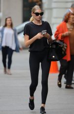 ELSA HOSK Out and About in New York 10/08/2016