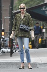 ELSA HOSK Out and About in New York 10/13/2016