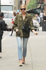 ELSA HOSK Out and About in New York 10/13/2016