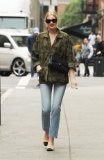 ELSA HOSK Out and About in New York 10/13/2016
