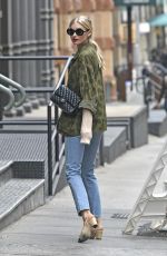 ELSA HOSK Out and About in New York 10/13/2016