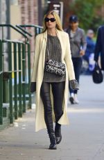 ELSA HOSK Out in New York 10/11/2016