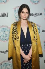 EMILY ROBINSON at Zadig & Voltaire and Flaunt Celebrate Fall/Winter 2016 Collection in Los Angeles 10/27/2016