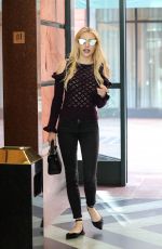 EMMA ROBERTS Arrives at a Doctor