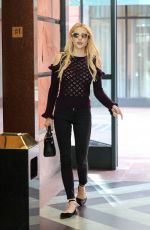 EMMA ROBERTS Arrives at a Doctor