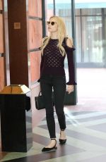 EMMA ROBERTS Arrives at a Doctor