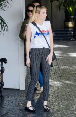 EMMA ROBERTS Arrives at Chateau Marmont in Los Angeles 10/26/2016