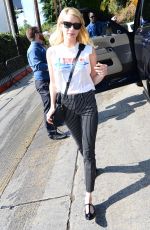 EMMA ROBERTS at Chateau Marmont in Los Angeles 10/26/2016