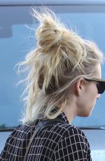 EMMA ROBERTS in Cut Off Out in Beverly Hills 10/22/2016