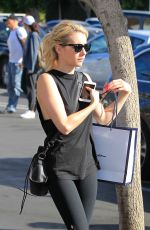 EMMA ROBERTS Out and About in Los Angeles 10/28/2016
