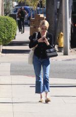 EMMA ROBERTS Out for Coffee in Beverly Hills 10/20/2016
