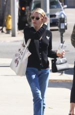 EMMA ROBERTS Out for Coffee in Beverly Hills 10/20/2016