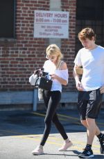 EMMA ROBERTS Out for Lunch at Musso and Frank in Hollywood 09/30/2016