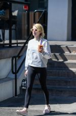 EMMA ROBERTS Out for Lunch at Musso and Frank in Hollywood 09/30/2016