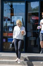 EMMA ROBERTS Out for Lunch at Musso and Frank in Hollywood 09/30/2016