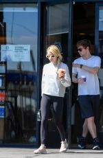 EMMA ROBERTS Out for Lunch at Musso and Frank in Hollywood 09/30/2016