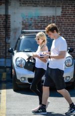 EMMA ROBERTS Out for Lunch at Musso and Frank in Hollywood 09/30/2016