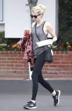 EMMA ROBERTS Out for Lunch in West Hollywood 10/23/2016