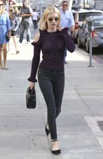 EMMA ROBERTS Out in Beverly Hills 10/07/2016