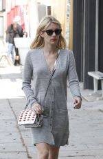 EMMA ROBERTS Out Shopping in Los Angeles 10/13/2016