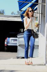 EMMA STONE Out and About in West Hollywood 10/25/2016