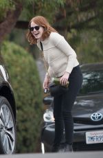 EMMA STONE Out in Los Angeles 10/27/2016