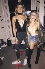 EUGENIE BOUCHARD at a Halloween Party 10/28/2016