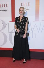 EVA HERZIGOVA at Elle Magazine Party in Madrid 10/26/2016