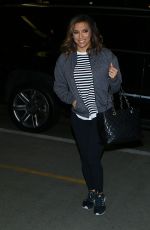EVA LONGORIA Arrives at LAX Airport in Los Angeles 10/04/2016