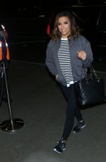 EVA LONGORIA Arrives at LAX Airport in Los Angeles 10/04/2016