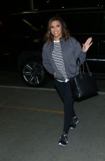EVA LONGORIA Arrives at LAX Airport in Los Angeles 10/04/2016