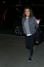 EVA LONGORIA Arrives at LAX Airport in Los Angeles 10/04/2016