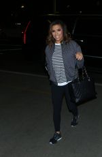 EVA LONGORIA Arrives at LAX Airport in Los Angeles 10/04/2016