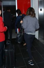 EVA LONGORIA Arrives at LAX Airport in Los Angeles 10/04/2016
