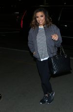 EVA LONGORIA Arrives at LAX Airport in Los Angeles 10/04/2016