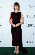 FELICITY JONES at 23rd Annual Elle Women in Hollywood Awards in Los Angeles 10/24/2016