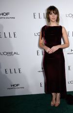 FELICITY JONES at 23rd Annual Elle Women in Hollywood Awards in Los Angeles 10/24/2016